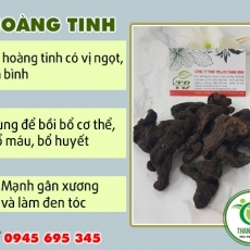 Mua bán hoàng tinh ở huyện Hóc Môn có công dụng giúp giảm mệt mỏi an toàn nhất