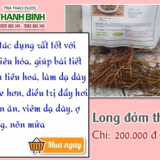 Mua bán long đởm thảo ở quận Bình Tân có công dụng trị mắt sưng đỏ tốt nhất
