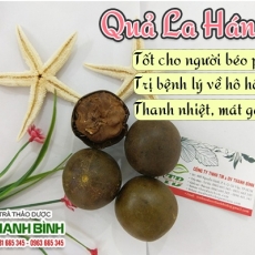 Mua bán quả la hán ở huyện Bình Chánh giúp dịu cổ họng hiệu quả nhất